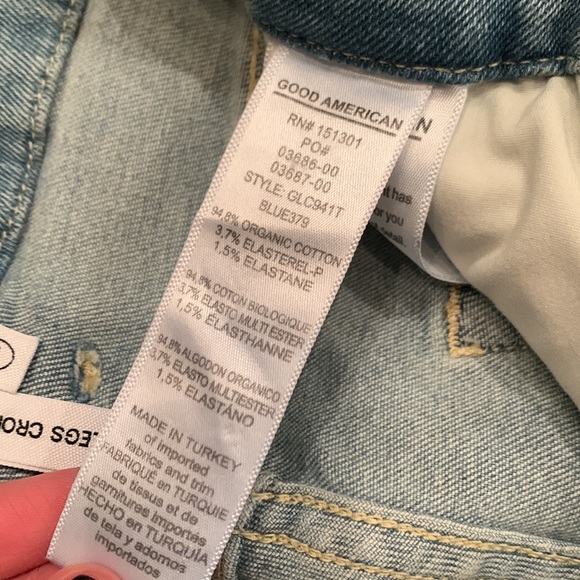 Good American good legs crop NWT - Picture 8 of 9